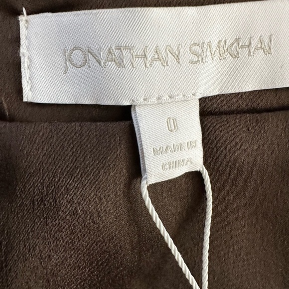 (103) ❤️ BNWT Jonathan Simkhai Conrad hammered sequin blazer mini dress - Picture 8 of 11